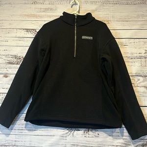 Spyder‎ Knit and Fleece 1/4 Zip Sweater Size L
